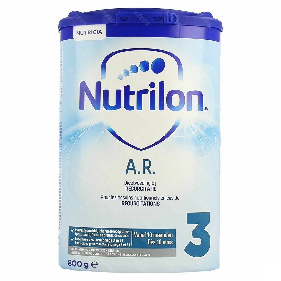 Nutrilon Ar3 Lait De Suite A/regurgitat. Pdr 800g