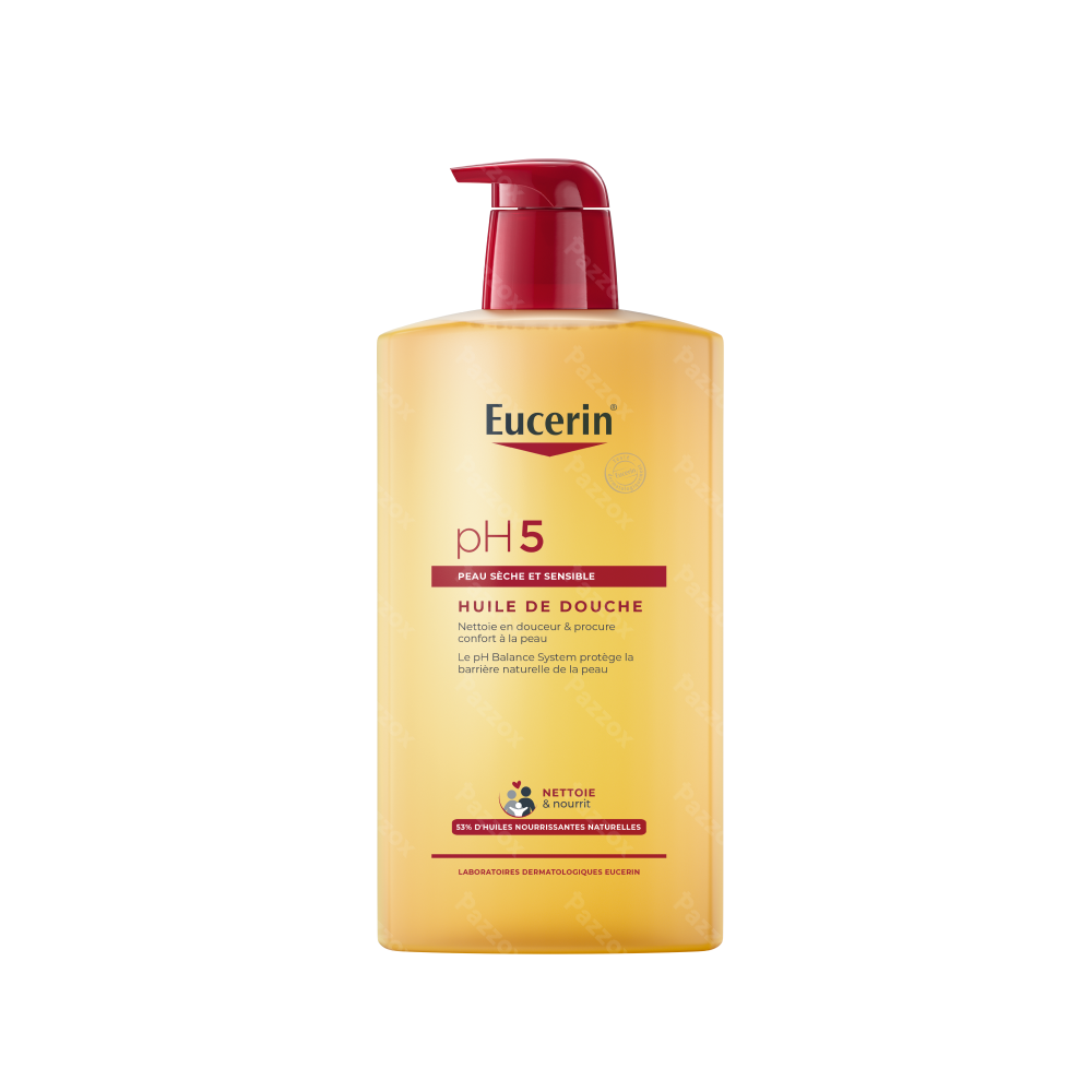 Eucerin pH5 Huile De Douche Peau Sèche et Sensible avec pompe 1l
