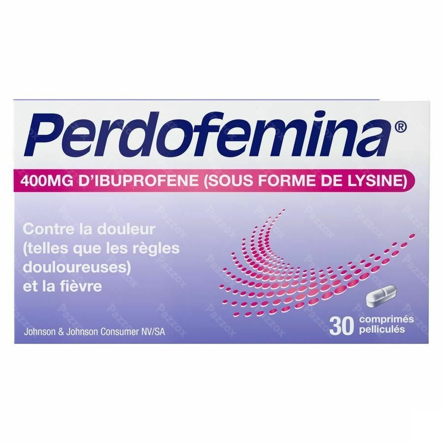 Perdofemina 400mg 30 Comprimés