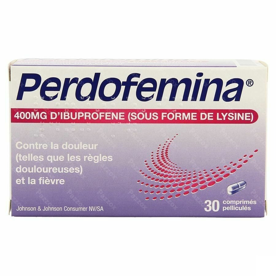 Perdofemina 400mg 30 Comprimés