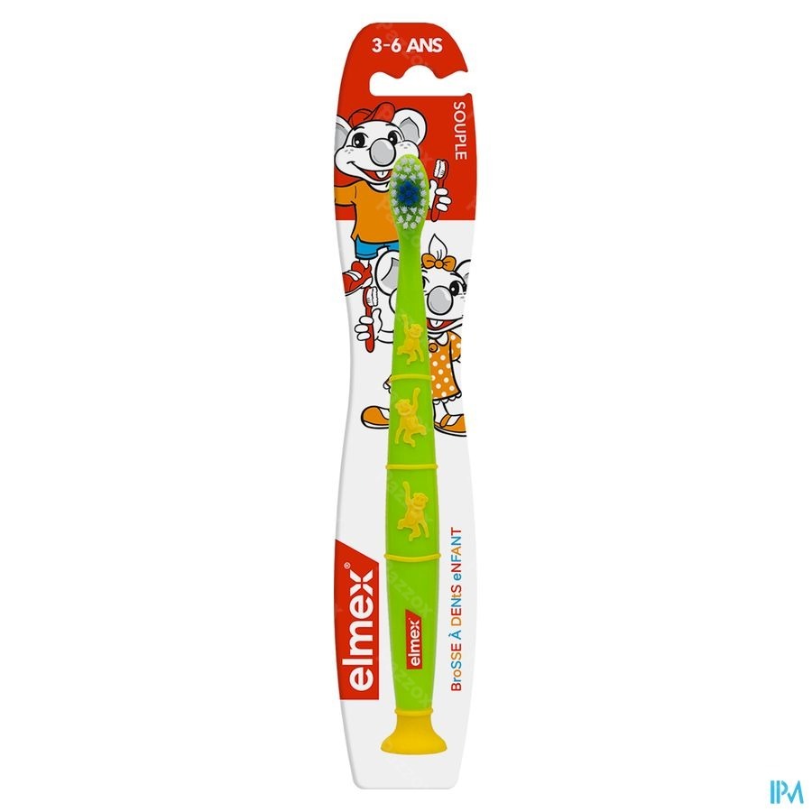 Brosse A Dents Elmex Enfant 3-6 Ans
