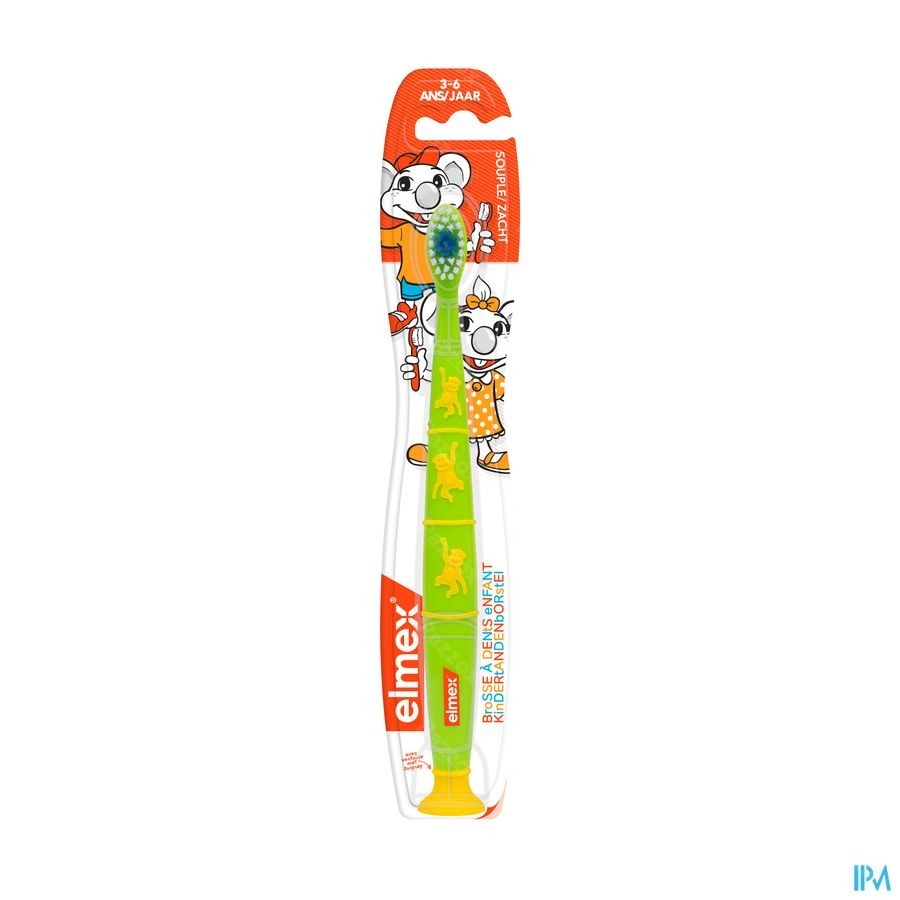 Brosse A Dents Elmex Enfant 3-6 Ans
