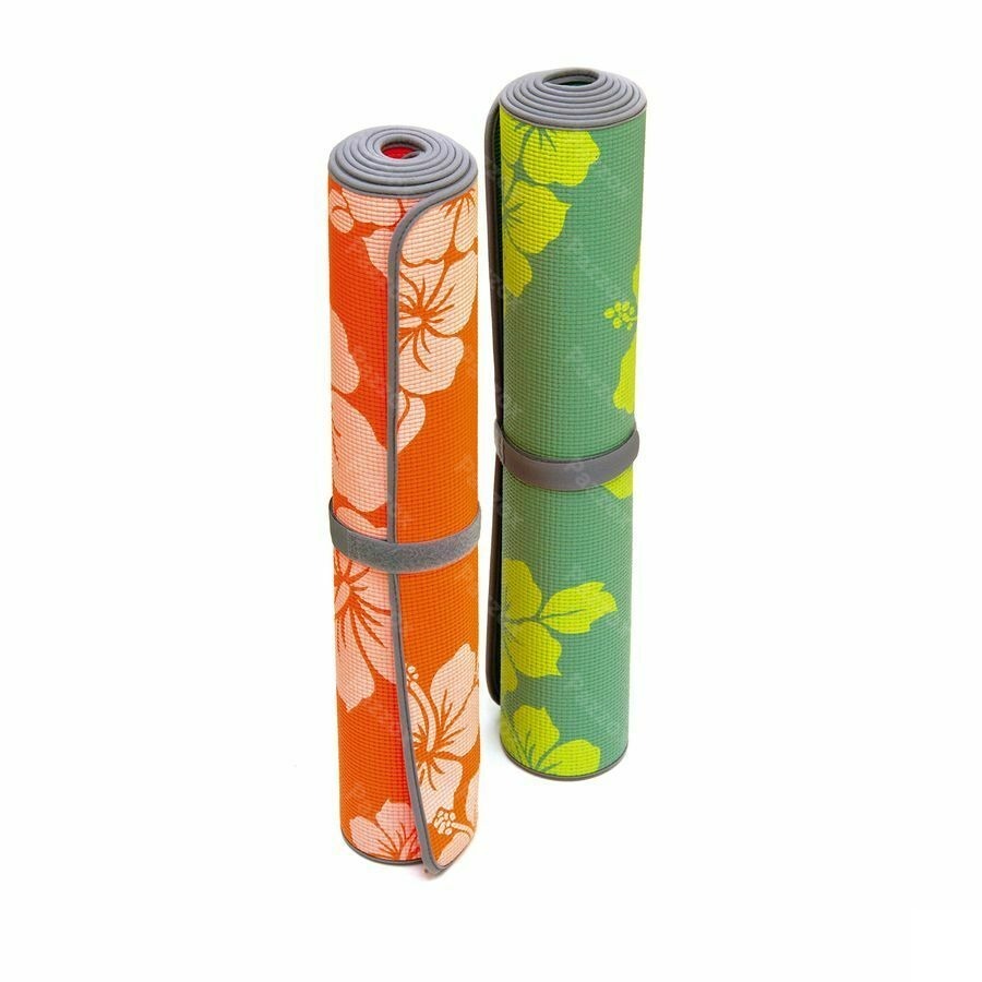 Sissel Yoga Natte Fleurs Orange