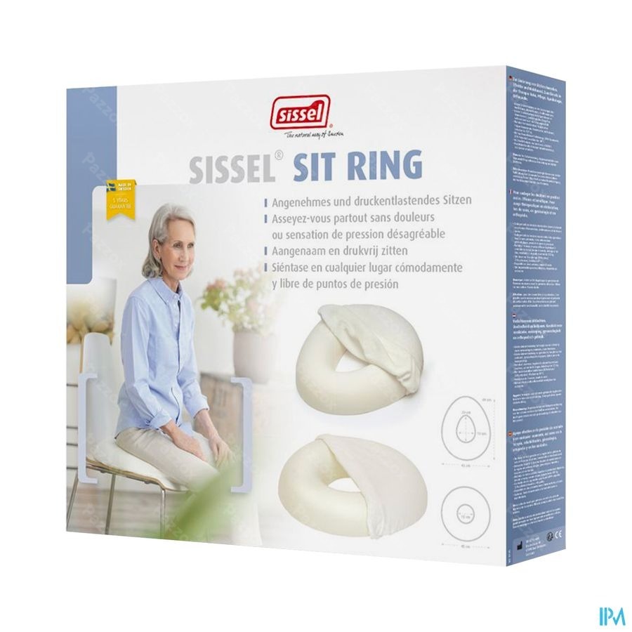 Sissel Sitring Oval Avec Housse Blanche