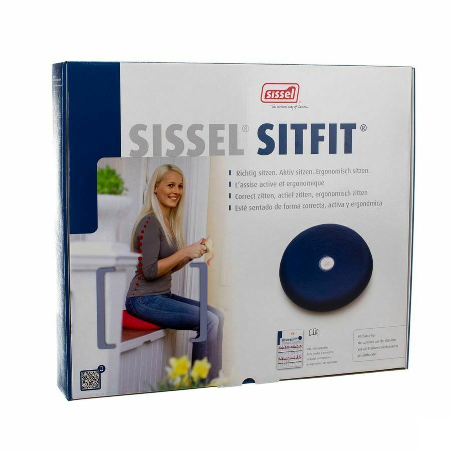 Sissel Sitfit Coussin Ballon Diam.36cm Bleu