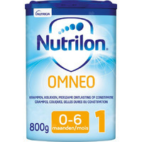Nutrilon Omneo 1 Lait Nourrissons Constipation Et Crampes 0-6 Mois Poudre 800g