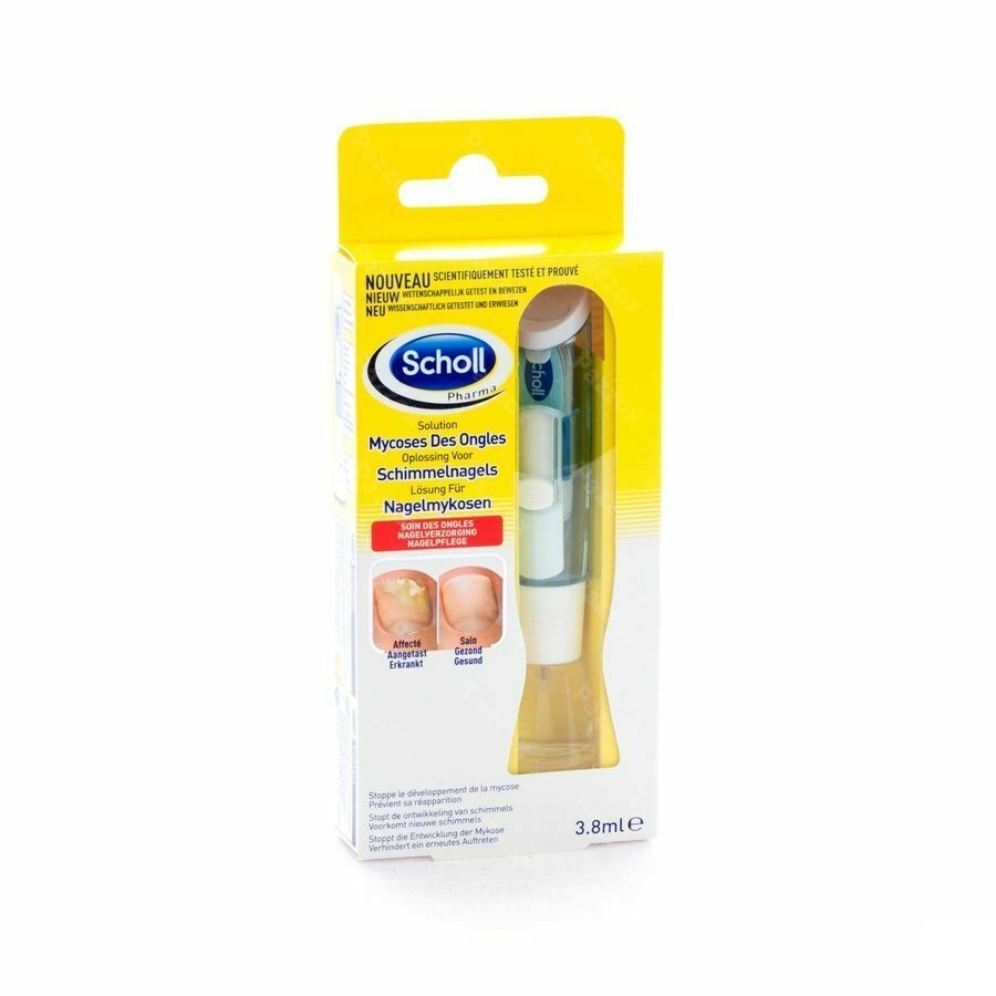Scholl Cure Ongles Fongiques 3,8ml + 5 Limes