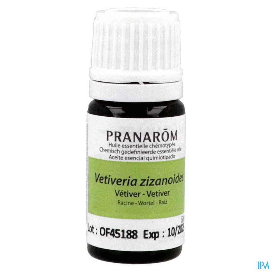 Pranarôm Huile Essentiel Vetiver 5ml