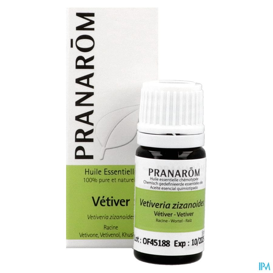 Pranarôm Huile Essentiel Vetiver 5ml