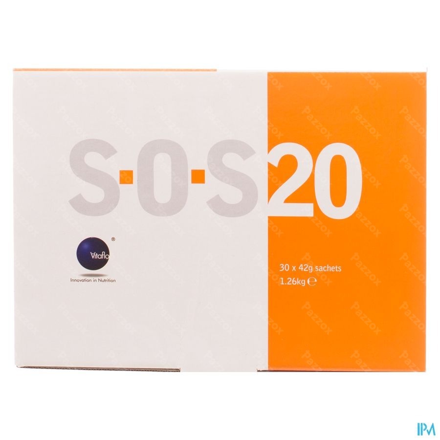 Sos 20 Pdr Sach 30x42g