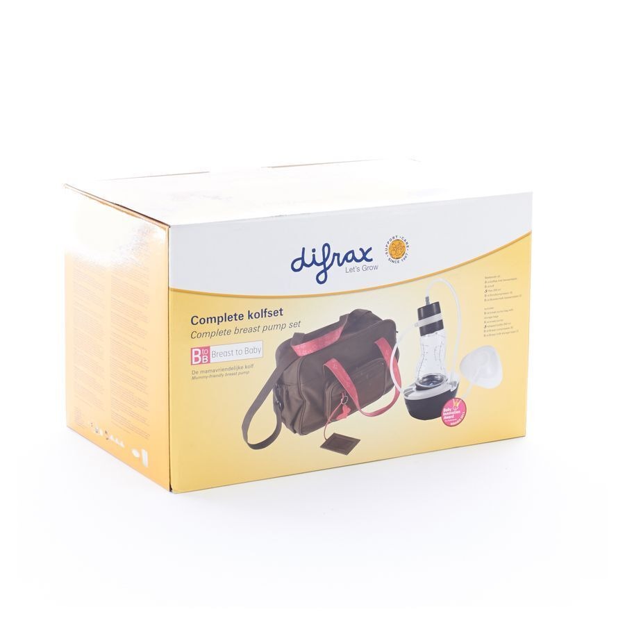 Difrax Btob Tire-lait Complete Set Incl. Sac 610