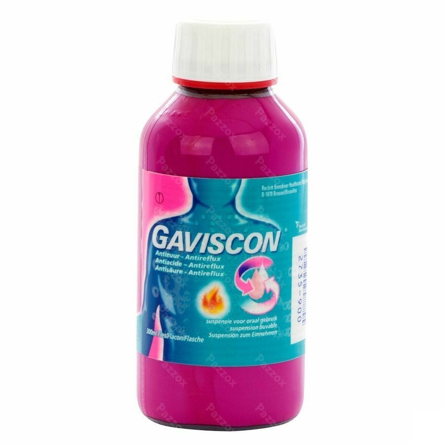 Gaviscon Antireflux Antiacide Susp Buvable 300ml