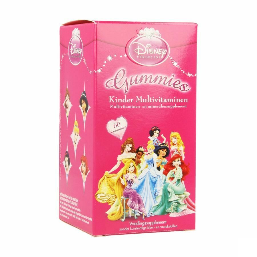 Disney Multivitamines Enf Princess Gum. 60