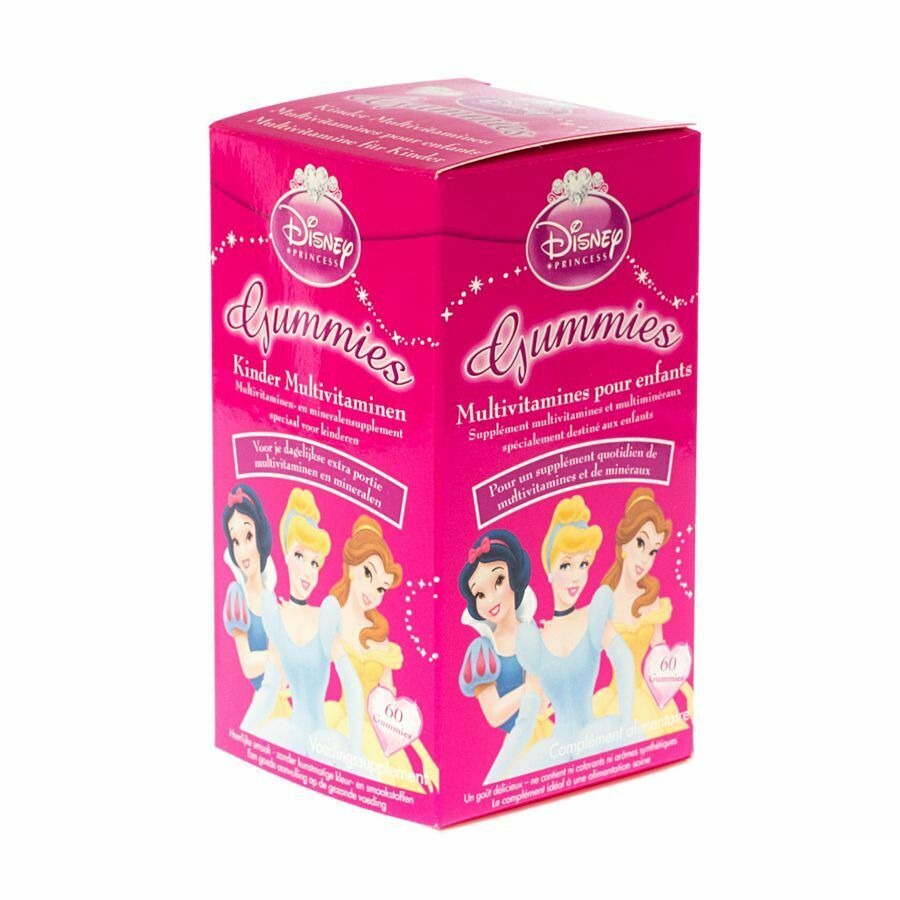 Disney Multivitamines Enf Princess Gum. 60