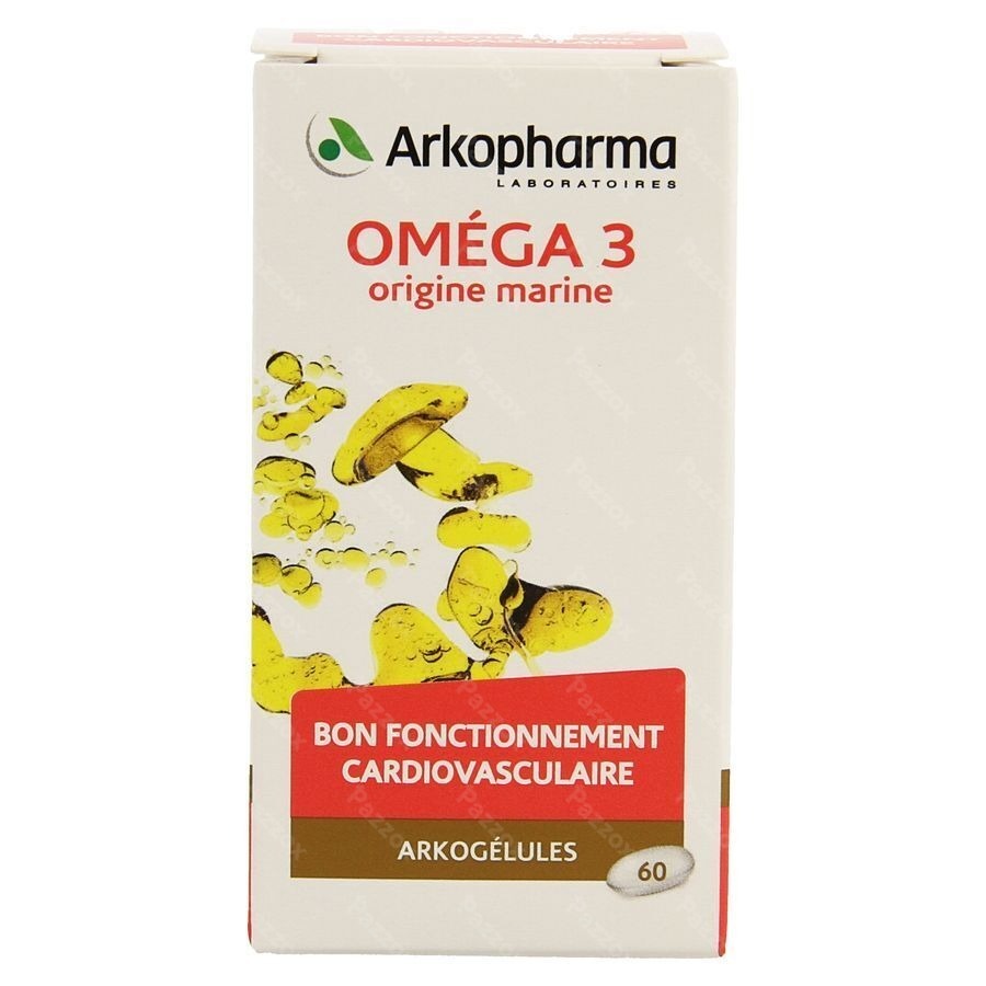 Arkogelules Omega 3 Origine Marine 60 Rempl.643668