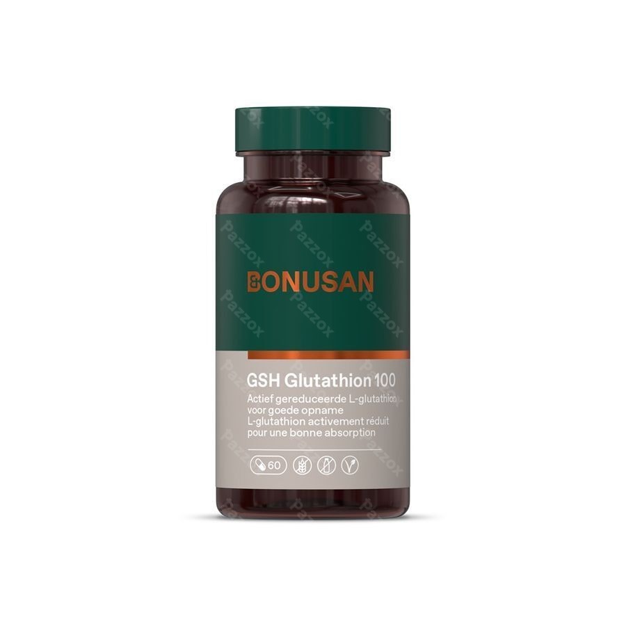 Bonusan GSH Gluthathion 100mg 60 Capsules