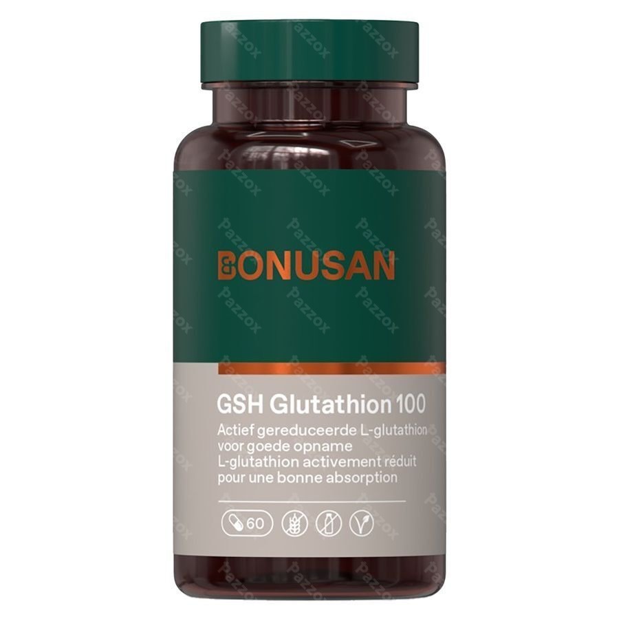 Bonusan GSH Gluthathion 100mg 60 Capsules