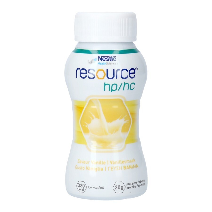 Resource Hp Hc Vanille Bouteille 4x200ml