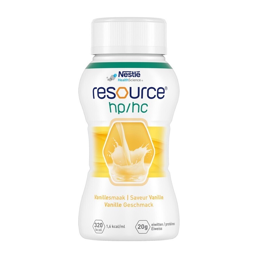 Resource Hp Hc Vanille Bouteille 4x200ml