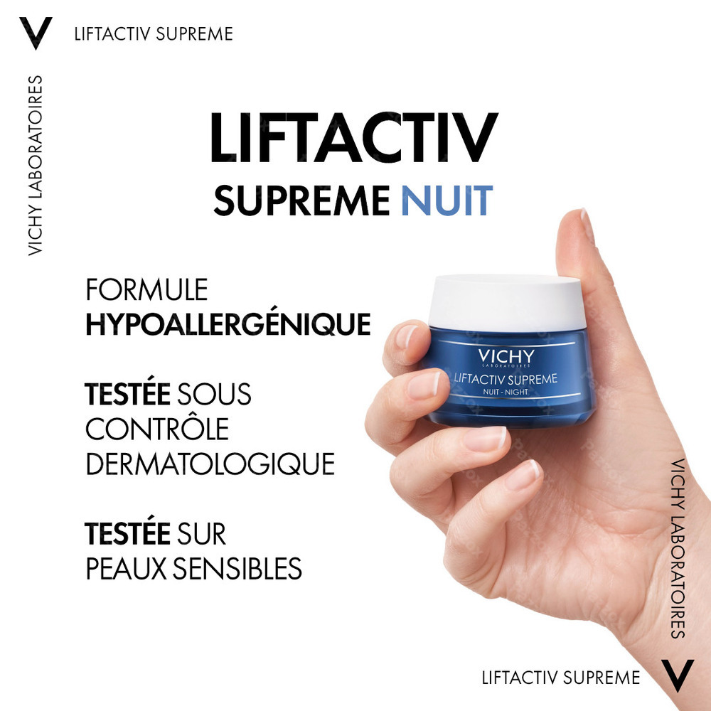 Vichy Liftactiv HA Crème de Nuit 50ml