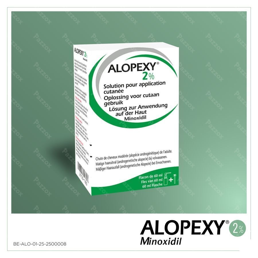 Alopexy 2 % Liquid Fl Pipette/spray 1x60ml
