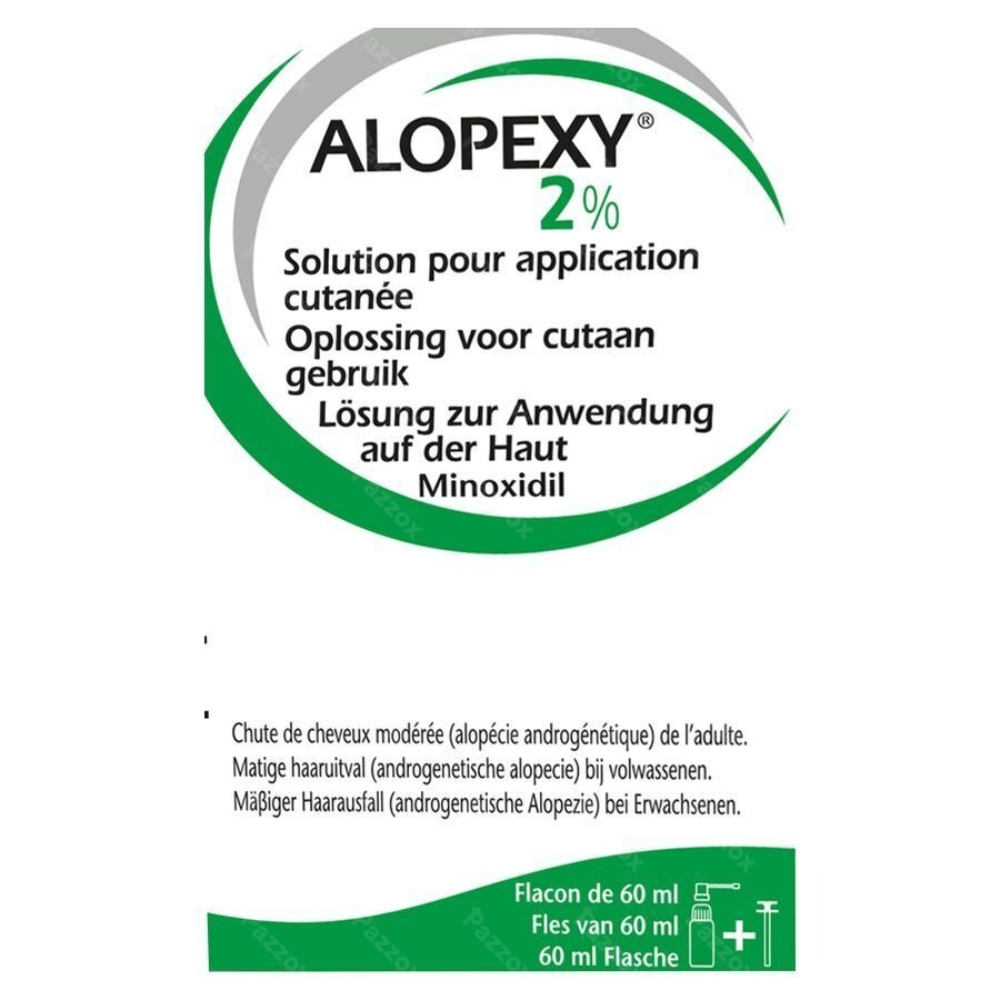 Alopexy 2 % Liquid Fl Pipette/spray 1x60ml