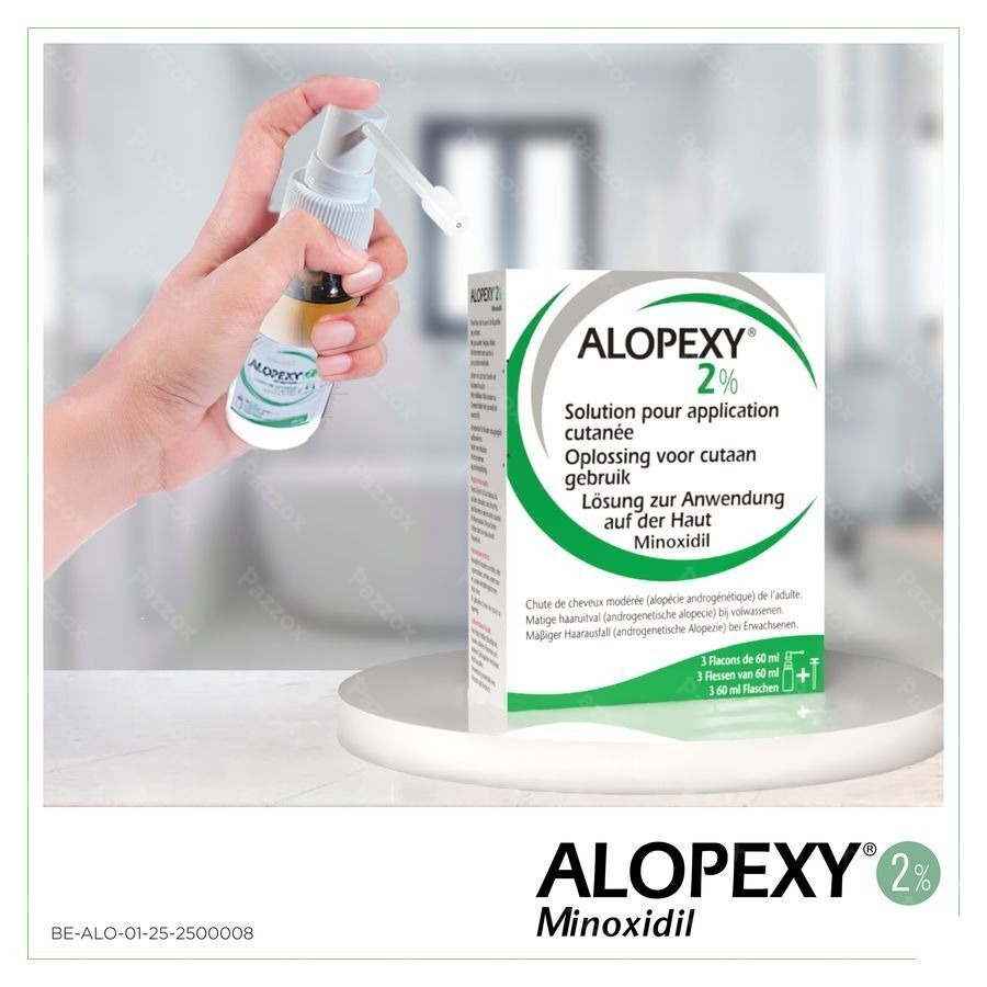 Alopexy 2% 3 x 60ml