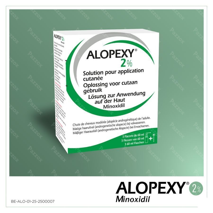 Alopexy 2% 3 x 60ml