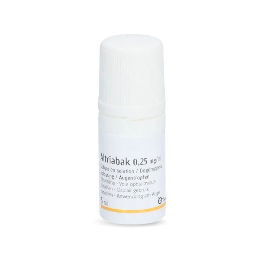 Altriabak 0,25mg/ml Gutt Oculaires Fl 5ml