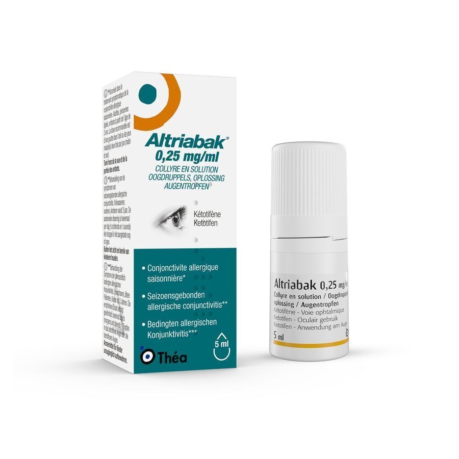 Altriabak 0,25mg/ml Gutt Oculaires Fl 5ml