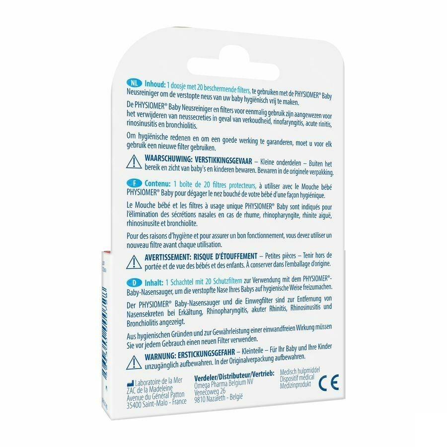 Physiomer Filtres Nouveau 20