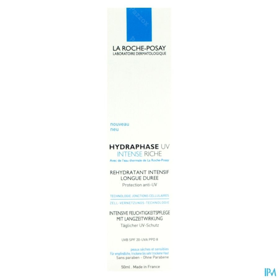 La Roche-Posay Hydraphase Intense Uv Riche Crème 50ml