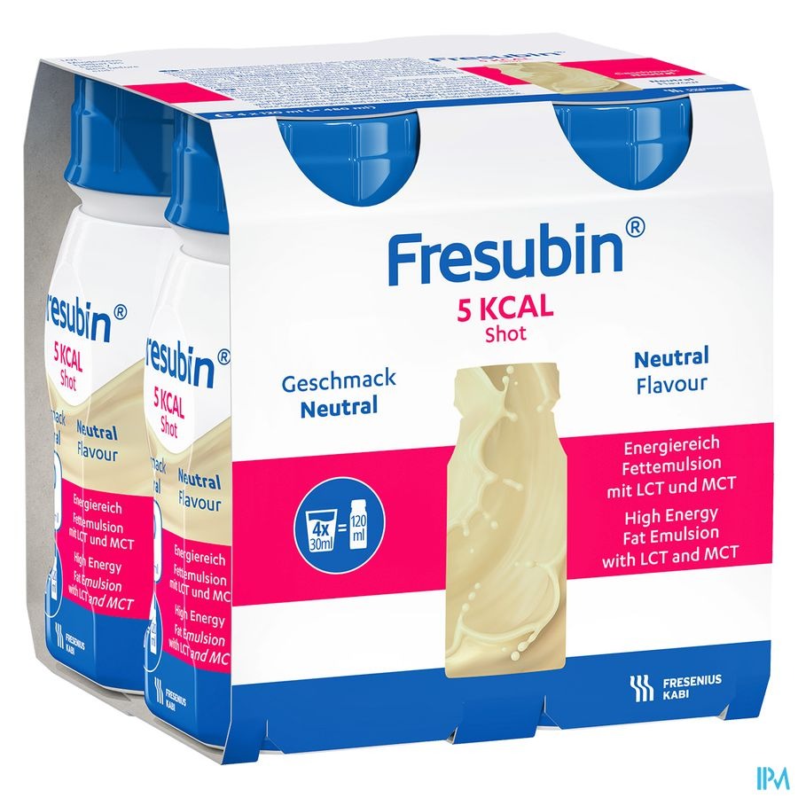 Fresubin 5 Kcal Shot Neutre 4x200ml
