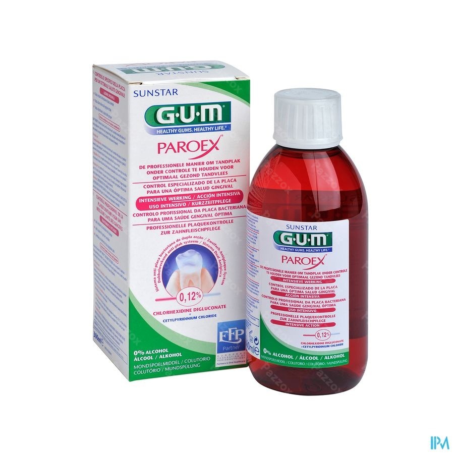 GUM® Paroex® Bain de Bouche 300ml 
