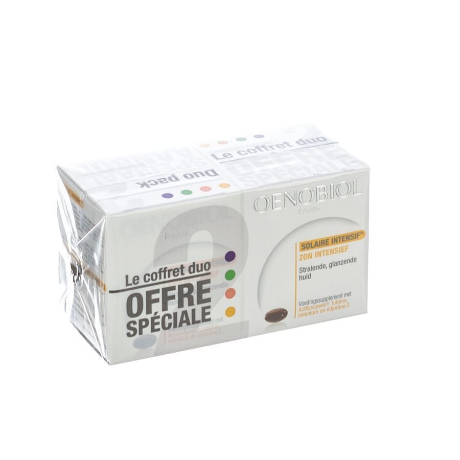 Oenobiol Cure Solaire Intensif Peau Normale 2x30 Caps