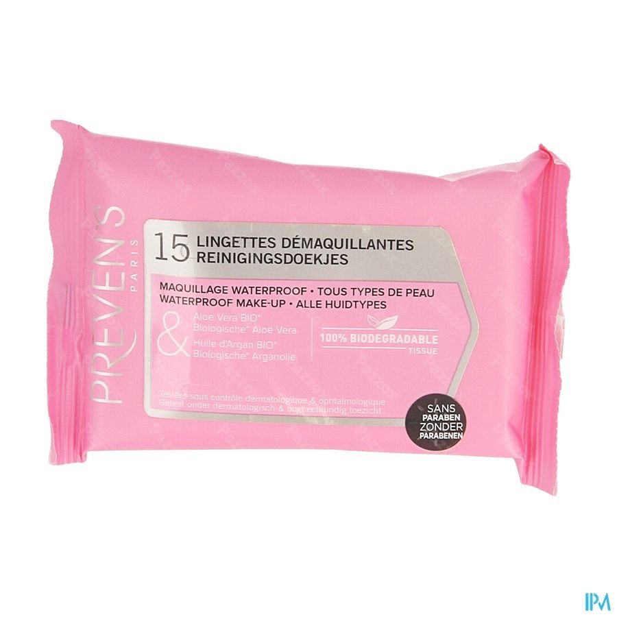 Preven's Lingette Demaquillante Pocket Sach 1x15