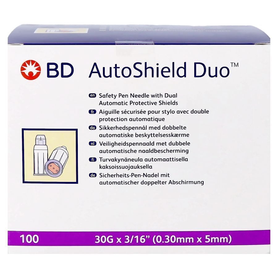 Autoshield Aiguille Stylo Duo 5mm 100 329605