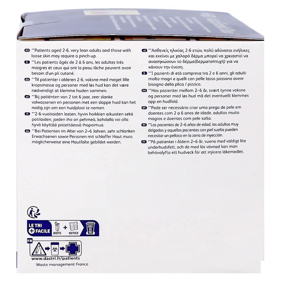 Autoshield Aiguille Stylo Duo 5mm 100 329605