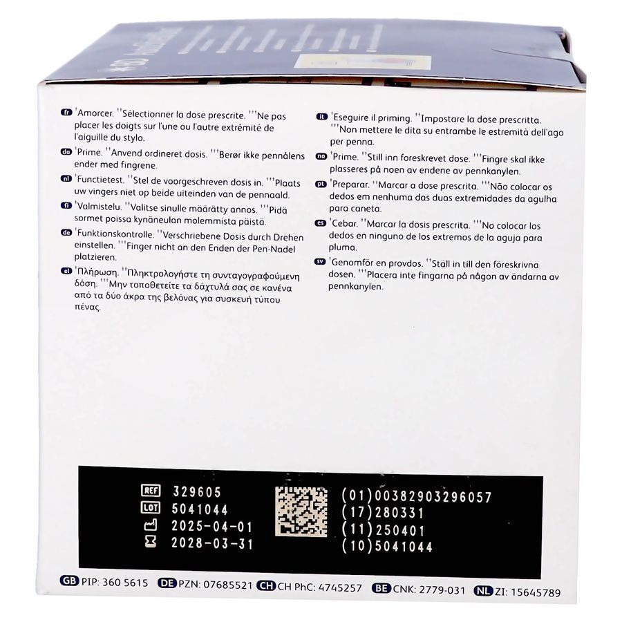 Autoshield Aiguille Stylo Duo 5mm 100 329605