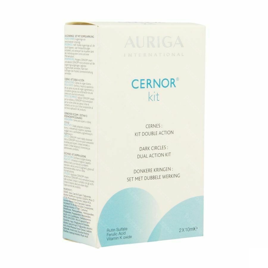 Auriga Cernor Kit Creme + Micro Emulsion 2x10ml