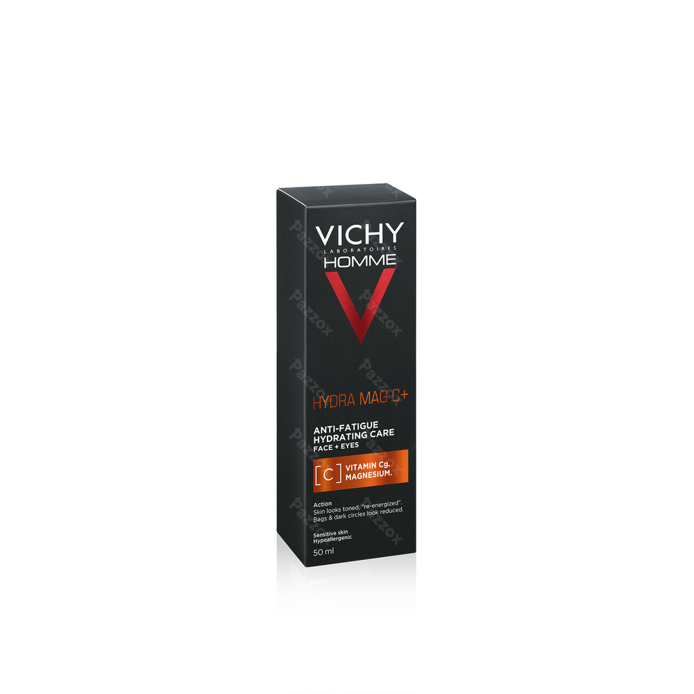 Vichy Homme Hydra Mag C+ Anti-fatique Visage et Yeux 50ml