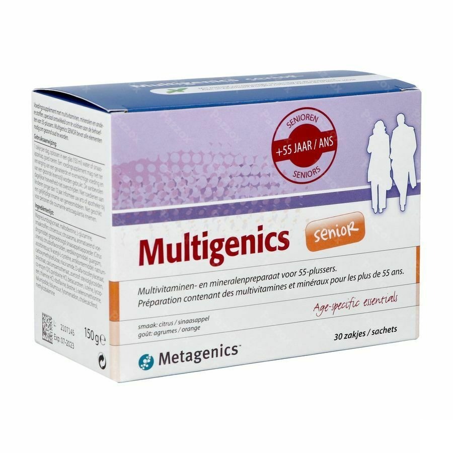Multigenics Senior Pdr Sach 30 7287 Metagenics