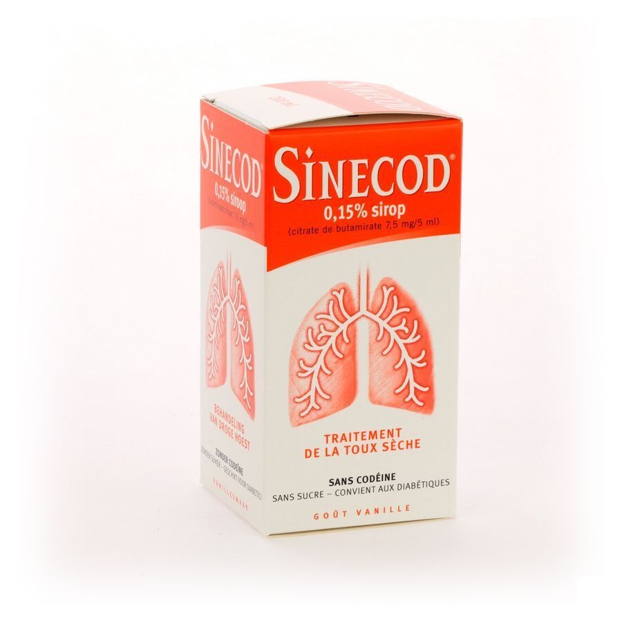 Sinecod 0,15% Sirop 200ml