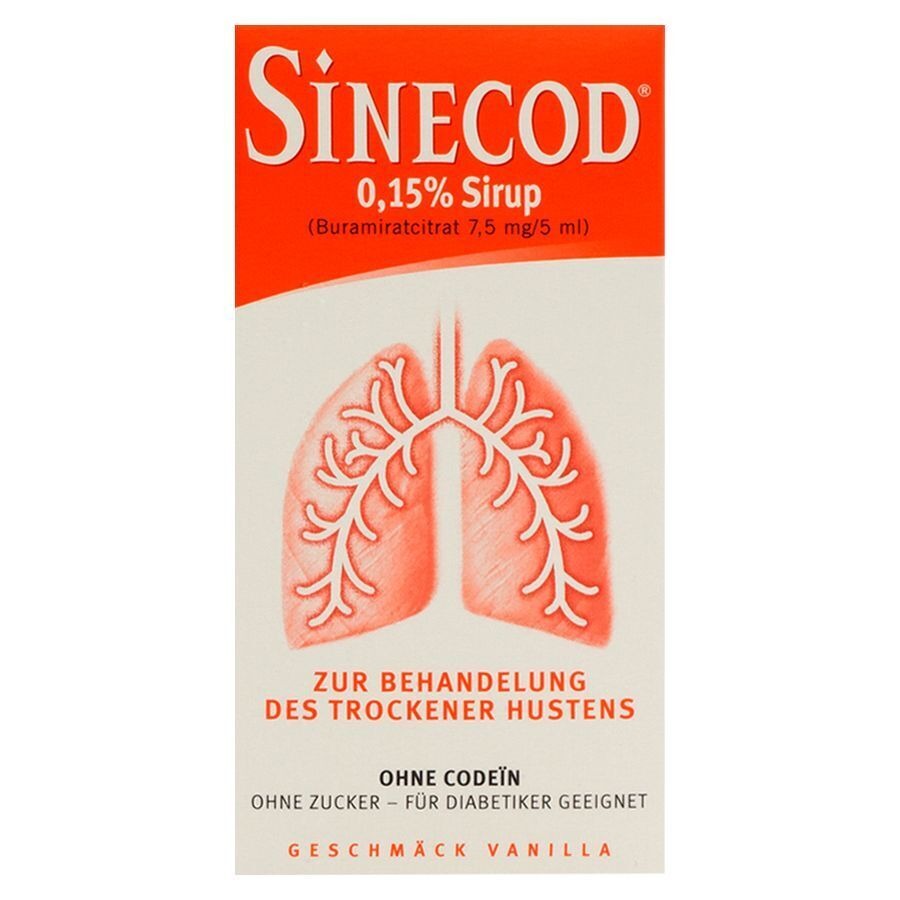 Sinecod 0,15% Sirop 200ml