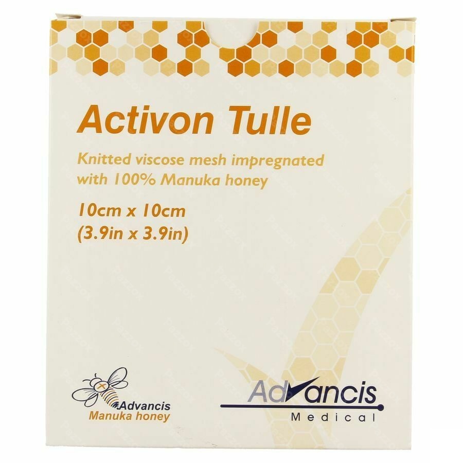 Activon Tulle Pans N/adh 10x10cm 5