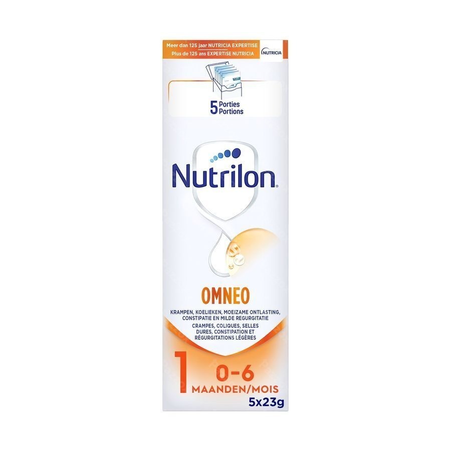 Nutrilon Omneo 1 Lait Nourris. Pdr Trialpack 5x23g