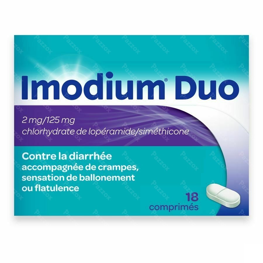 Imodium Duo 18 Comprimés