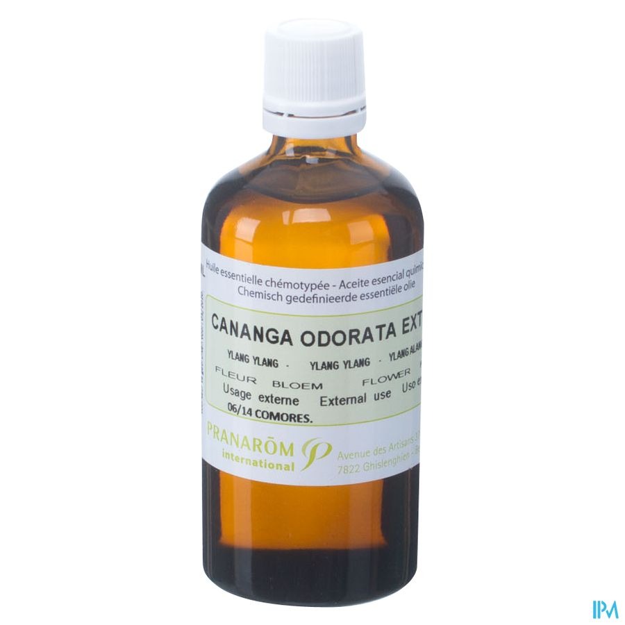 Ylang Ylang Extra Hle Ess 100ml Pranarom