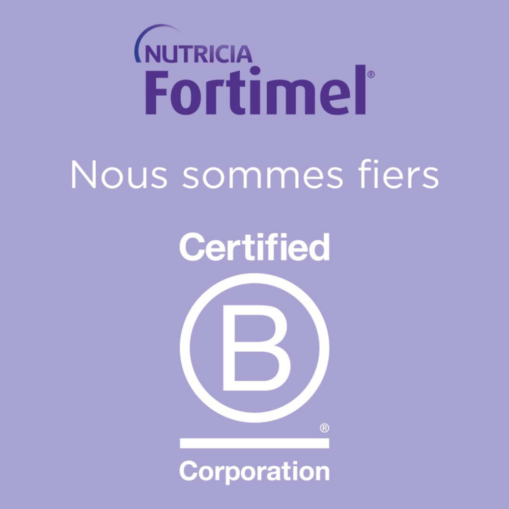 Fortimel Compact Chocolat Bouteilles 4x125ml