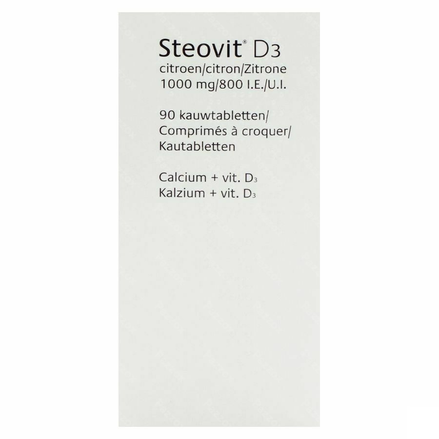 Steovit Forte 1000mg/800ui Tablcont 90